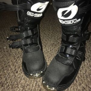 Kids O’Neal size 2 riding boots. Like new